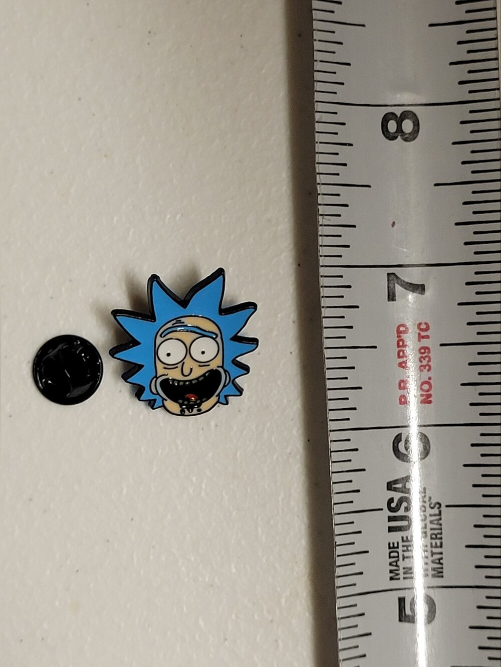 Rick And Morty RICK Enamel Pin (Bundle Pricing Available) - Picture 2 of 4